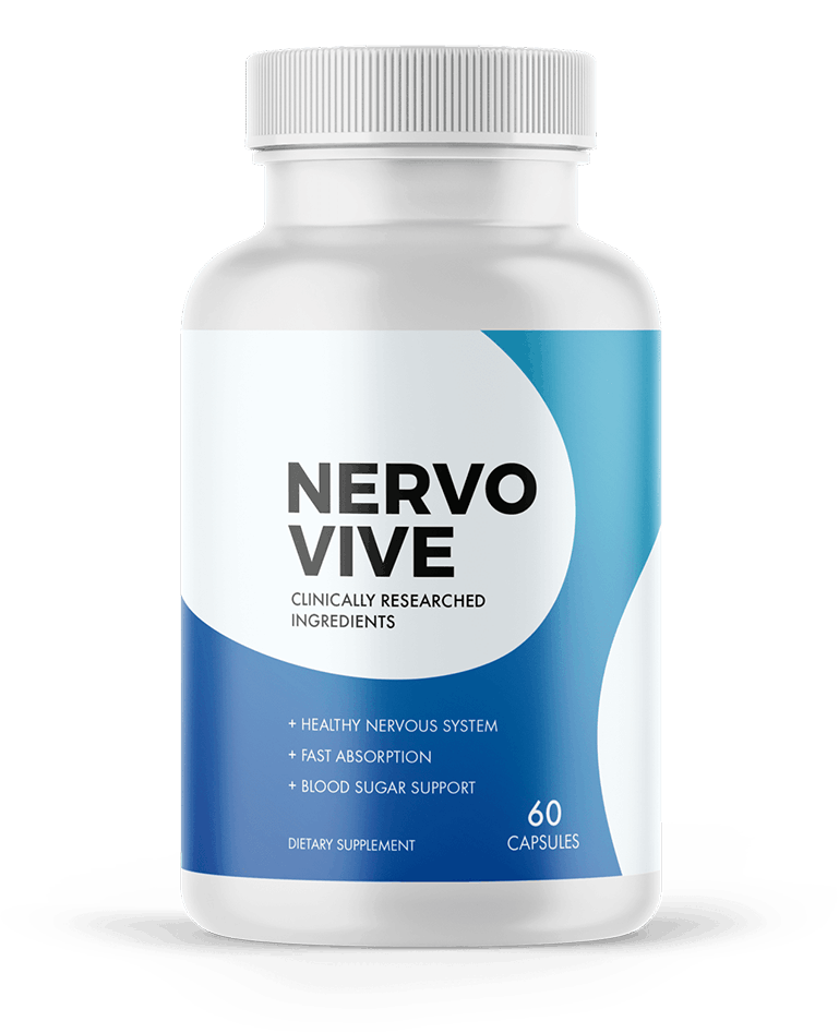 Nervovive Bottle — Natural Nerve Support Capsules